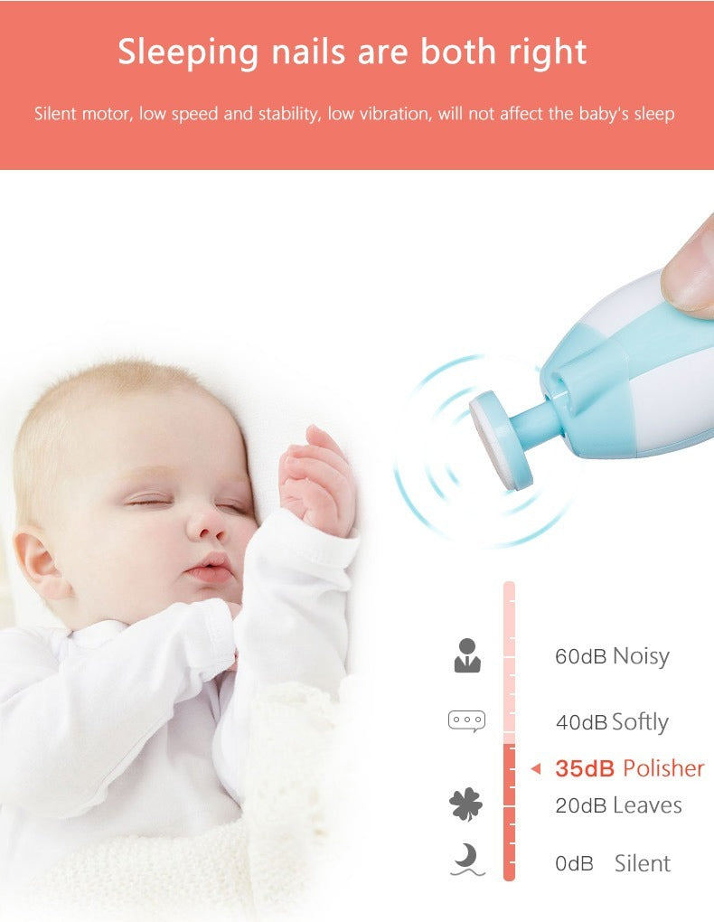 Baby Nail Trimmer Clipper Set (random color)